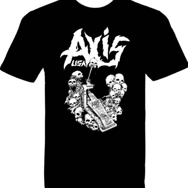 AXiS T-Shirt - Skull Pedal (White Logo)